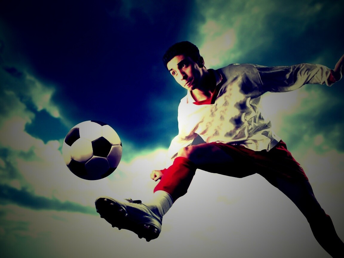 Футболист обои