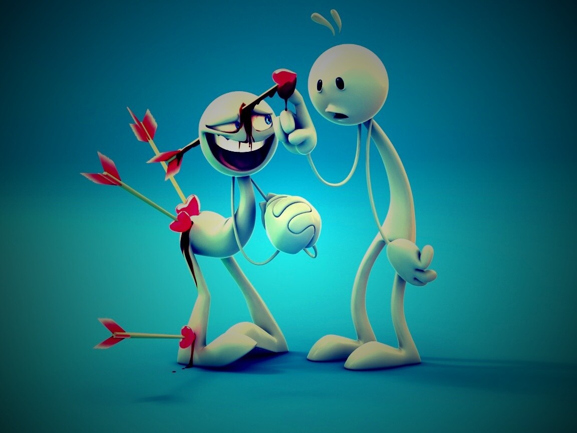 Да ты влюблен обои