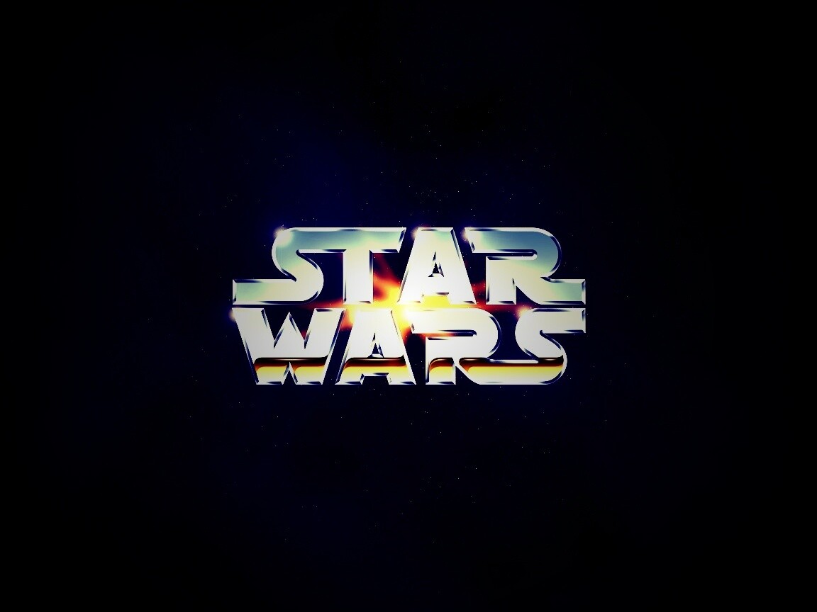 Логотип звездных войн обои