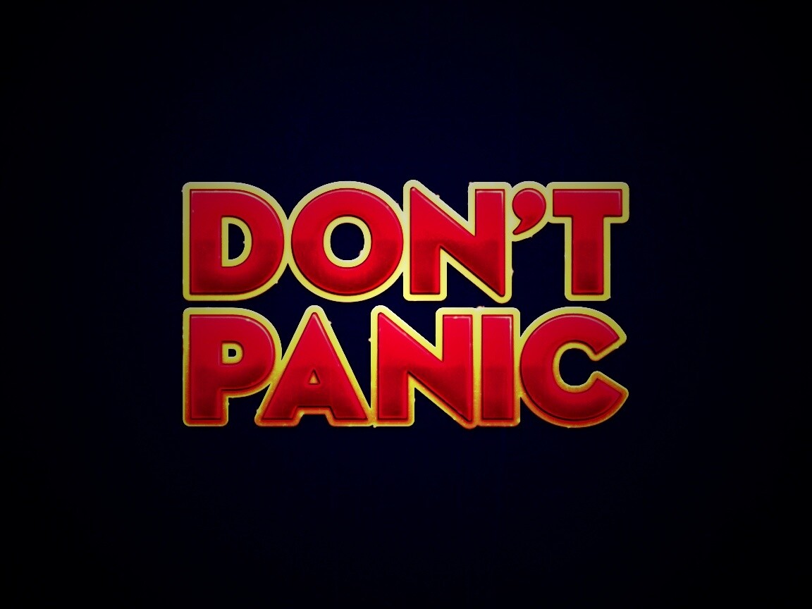 Не паникуй обои