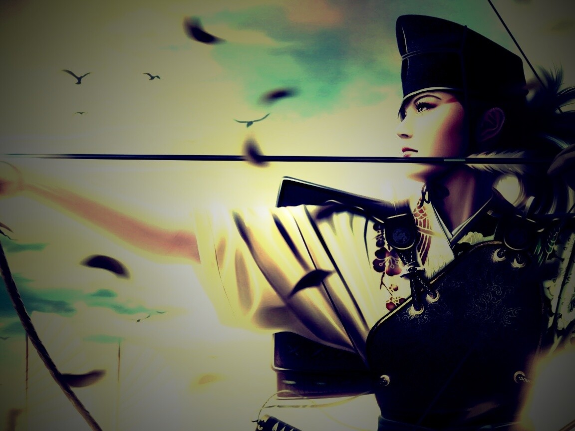 Лучница обои