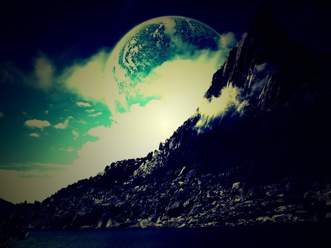 Далекие горы обои