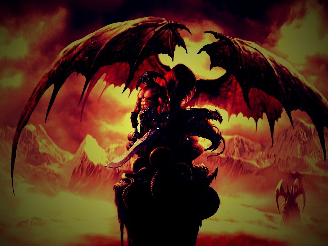Варвар и дракон обои