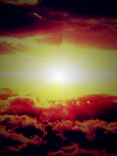 Небеса и солнце обои