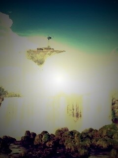 Ферма на летающем острове обои