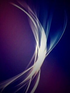 Прозрачный поток на сиреневом фоне обои