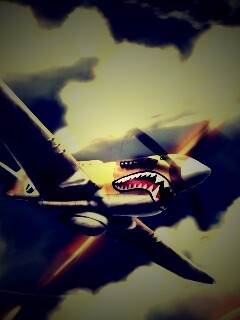 Истребитель акула обои