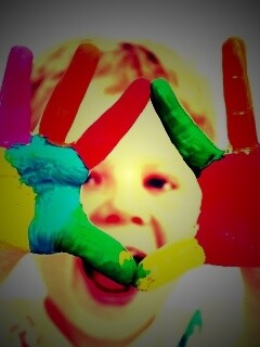 Раскрашенные руки обои