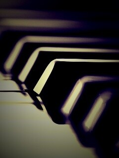 Клавиши  рояля обои