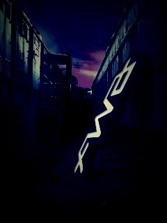 Упавшая вывеска обои