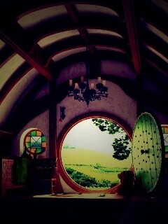 Дом хоббитов обои