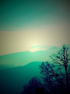 Голубые горы обои