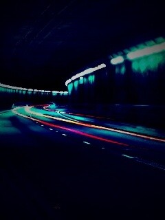 Огни в тоннеле обои