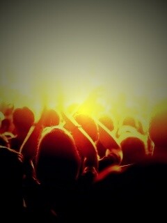 Люди на концерте обои