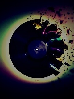 Разрывающийся винил обои