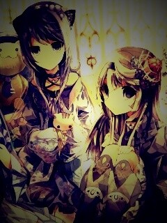 Три лоли обои