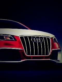 Красный Ауди обои