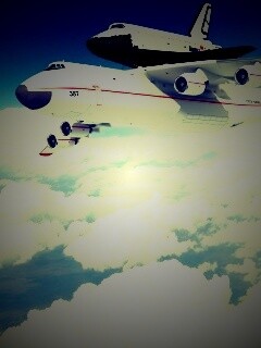 Авиатранспортировка Бурана обои