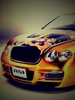 Золотой Бентли обои