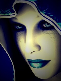 Магичка в капюшоне обои