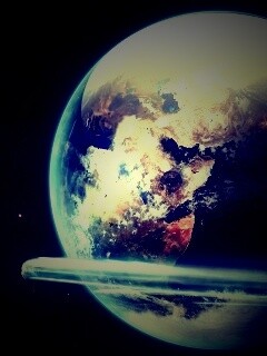 Метеорит пролетает мимо Земли обои