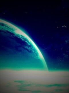 Планета за горизонтом обои