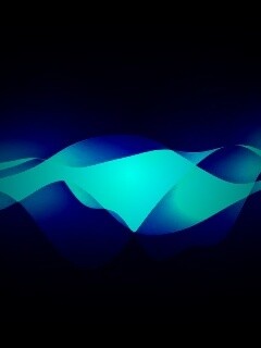 Синии волны обои