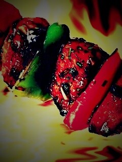 Сочный шашлычок обои