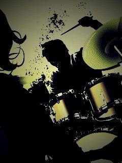 Барабанщик зажигает обои