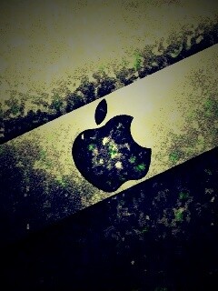 Камуфляжный логотип Эпл обои