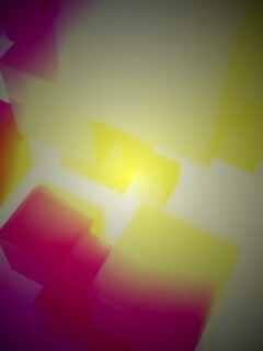 Розовые и желтые кубики обои