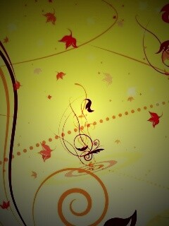 Цветы и завитки обои