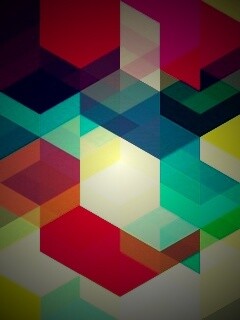 Разноцветные параллелограммы обои