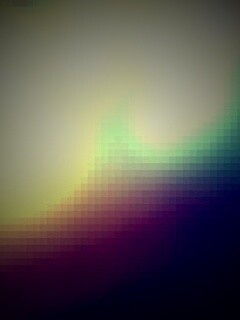 Сквозь мтуное сегментное стекло обои