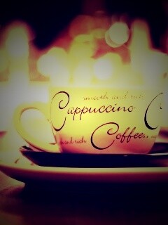 Чашечка капучино обои