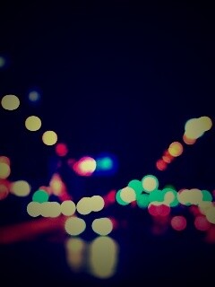 Ночная улица обои