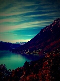 Горное озеро обои