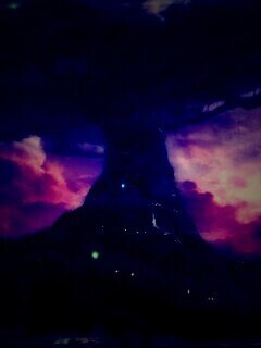 Дерево-город обои