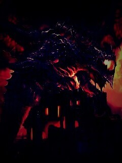 Огромный дракон обои