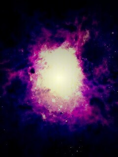 Фиолетовая туманность обои