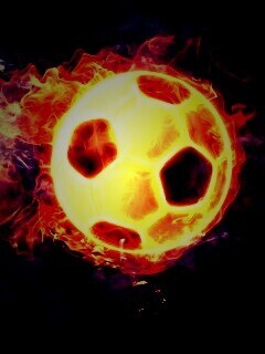 Огненный мяч обои