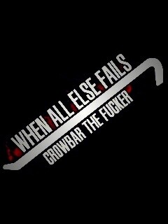 Когда всё пало, лом решает! обои