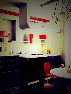 Современная кухня обои