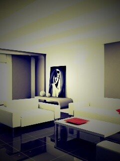 Белая гостинная обои