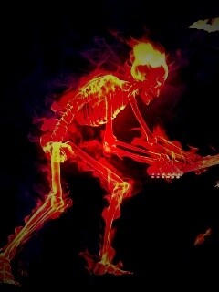 Музыка, пробирающая до костей обои