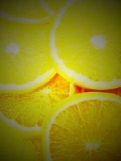 Апельсиновые дольки обои