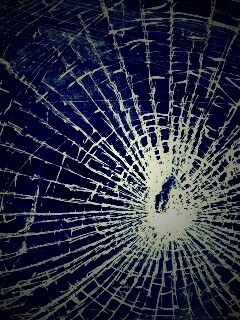 Разбитое стекло, текстура обои