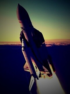 Взлёт шаттла обои