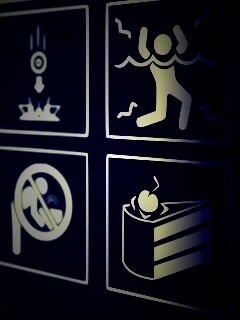 предупреждения Portal обои