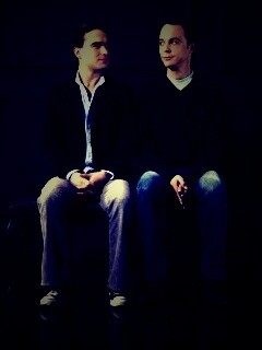 Шелдон Купер и Леонард Хофстедер обои